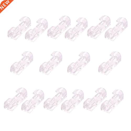 16pcs Wire Management Buckle Desktop Organizer Clip Cord Hol