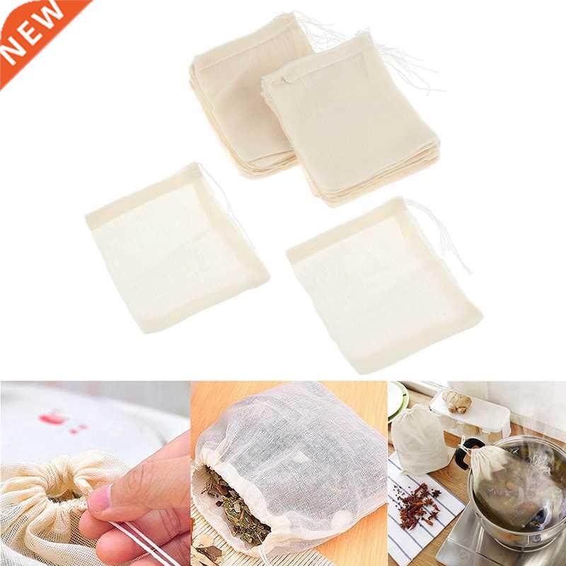 20/100PCS Empty Tea Bags With String Teaware Filter For Herb