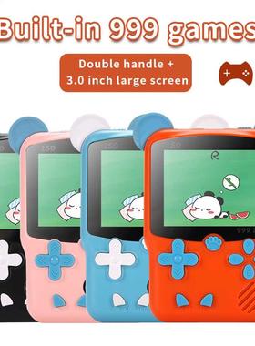 3 inch Handheld Game Consoles Built-in 999 Retro Video Game