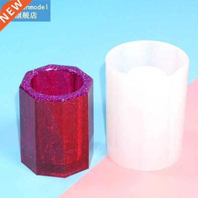 Silicone Mold Epoxy Resin  Pen Container Organizer Square