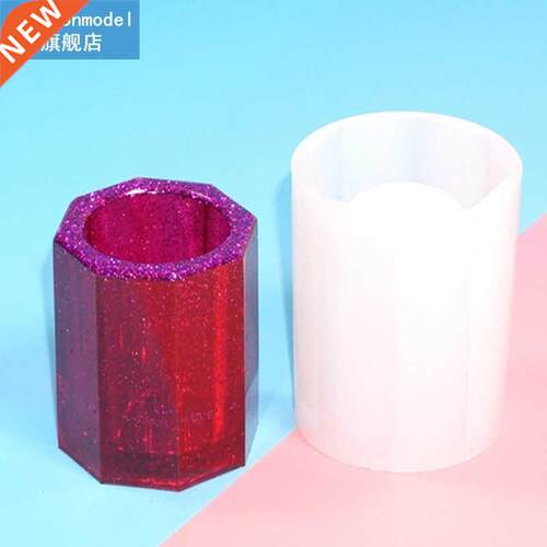 Silicone Mold Epoxy Resin  Pen Container Organizer Square