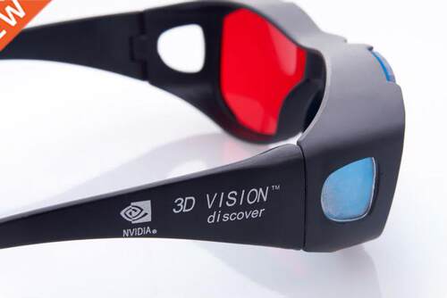 NEW Fashion Universal type 3D glasses/Red Blue Cyan 3D glass