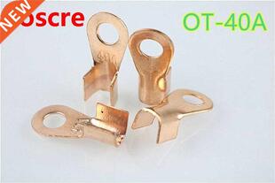 10 Pieces 40A OT-40A Copper Battery Cable Connector Terminal