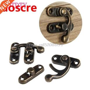 12PCS Antique Decorative Jewelry Gift Wine Wooden Box Hasp L