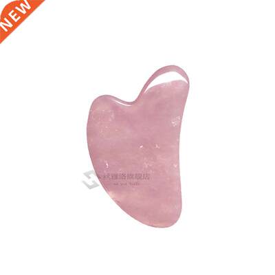 3Pcs/Set Natural Rose Quartz Jade Roller Real Jade Gua Sha B