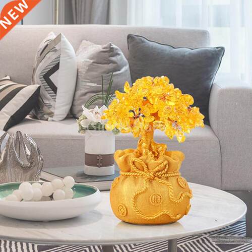 Natural Crystal Bonsai Money ree,Lucky ree Feng Shui Money r