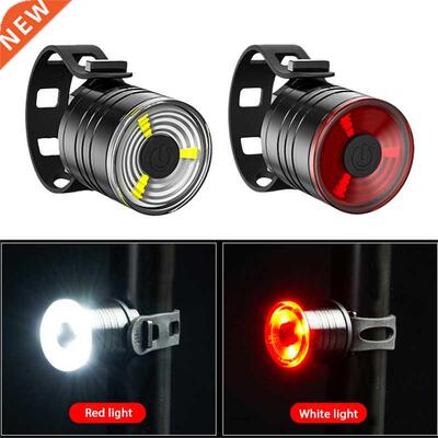 New Bike TB Light buttonbattery chargeable Cycling Helet H