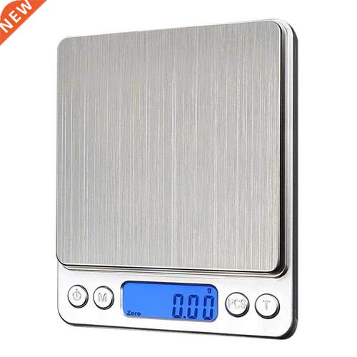 LCD 500g * 0.01g Food Scale Balance Scale Platform Jewelry