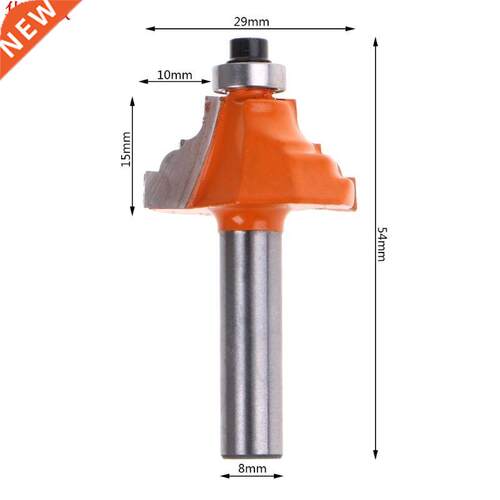 8mm Shank Wood Router Bit Straight Trimmer Cleaning Flush Tr