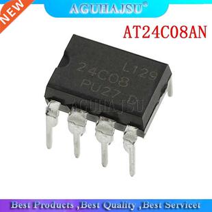 10PCS AT24C08AN-PU27 AT24C08 DIP8 DIP AT24C08AN 24C08 new or