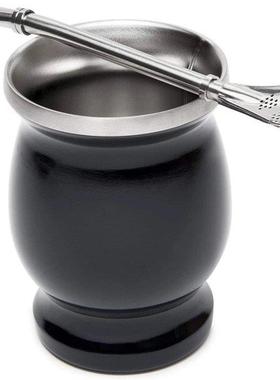 Yerba Mate Tea Set Double-Walled Teaware with Mate Straw Mug