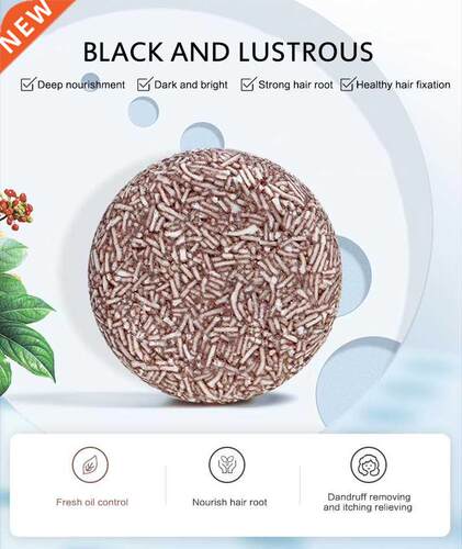 Organic Shampoo Bar Soap Hair Growth Solid Conditioner Natu