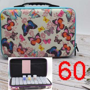 2021 60 Bottles diamant painting Hand Bag Tools Diamond Pai