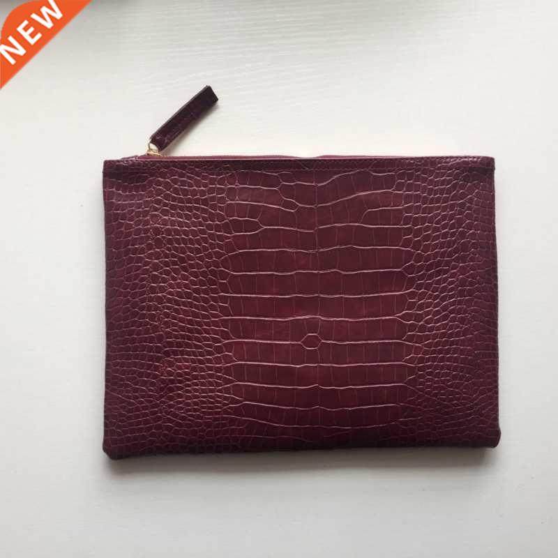 New Fashion Woen OL A4 Paper Briefcase Luxury Handbags Env