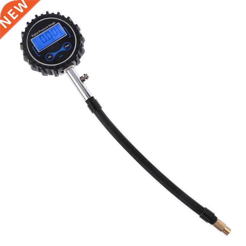 Long Tube Car Tire Tyre Air Pressure Gauge Meter Vehicle Tes