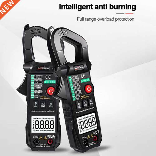 AC DC Clamp Multimeter Clamp Meter Intelligent Automatic Ide