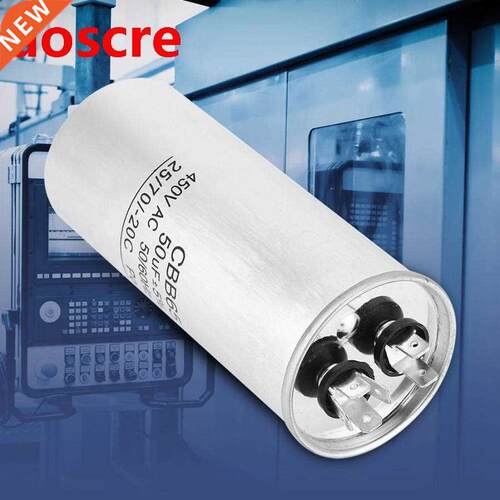 CBB65 450V 50UF Capacitor Start Motor Homopolar Electrolytic