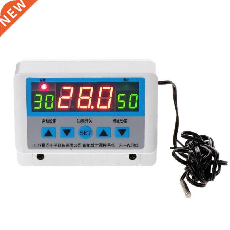 XH-W10 AC 220V Max 6600W Digital Thermostat 0A Temperatur