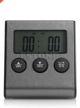 Probe Oven & Meat Timer for BBQ Grill Meat Food Cooking
