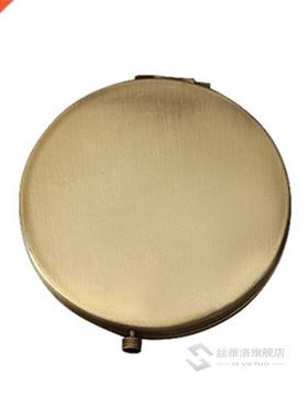 Embroidery Kit Compact Pocket Floral Makeup Mirror Doubl