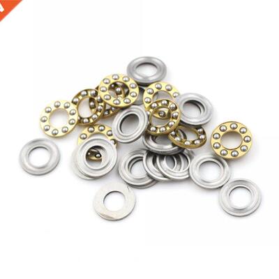 10pcs Pratical Miniature Thrust Bearings F8-16M Metal Axial