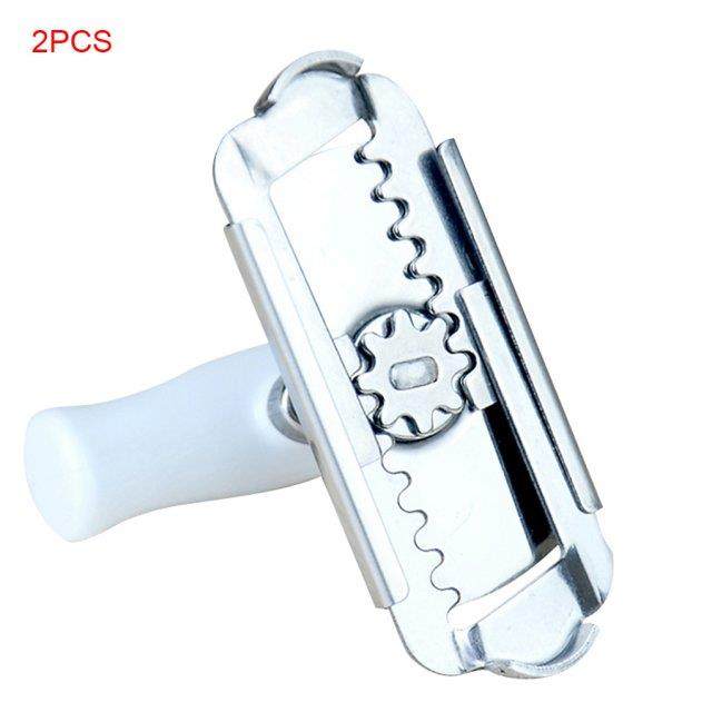 2pcs Manual Stainless Steel Easy Can Jar Opener Adjustable C