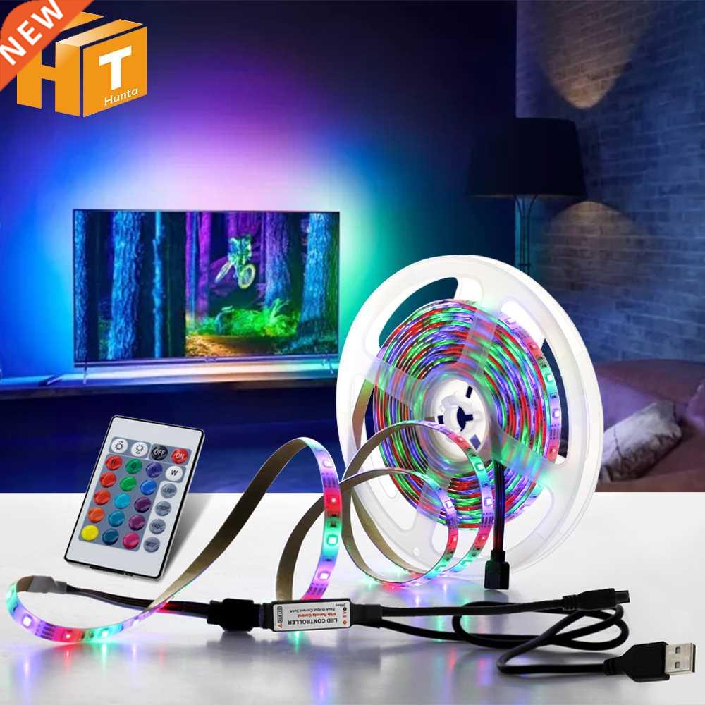 5V 2835 SB LED Strip Light 1M 2M  4M 5M RGB Color TV Backg