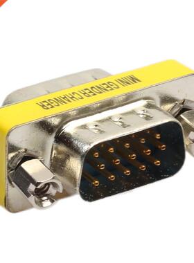 15 Pn VGA SVGA Gender Changer Adaptor Connector Coupler Mal