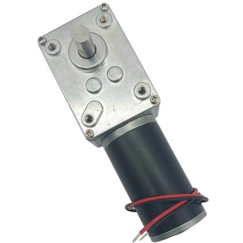 Micro DC Electric Worm Geared Motor Speed 7 470RPM Reversed