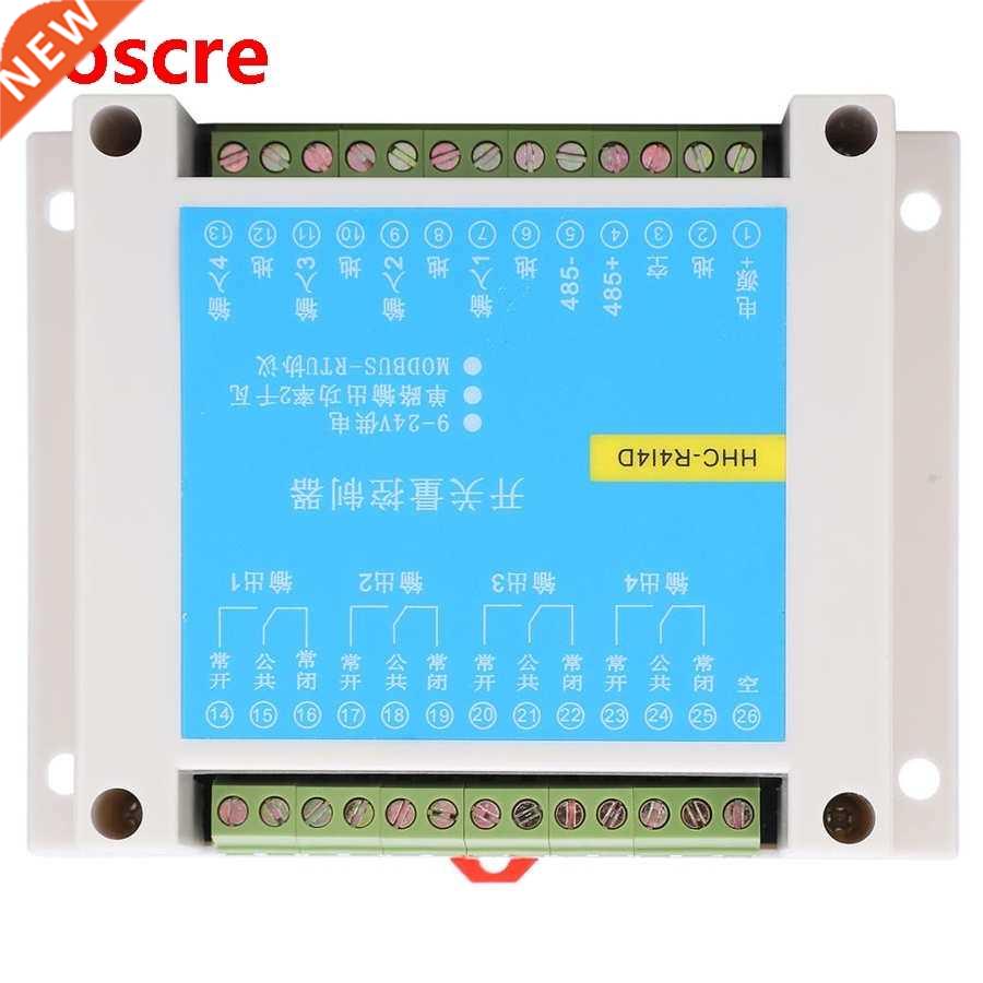 Relay Module R4I4D DMODBUS RTU Protocol 4 In 4 Out PLC Indus