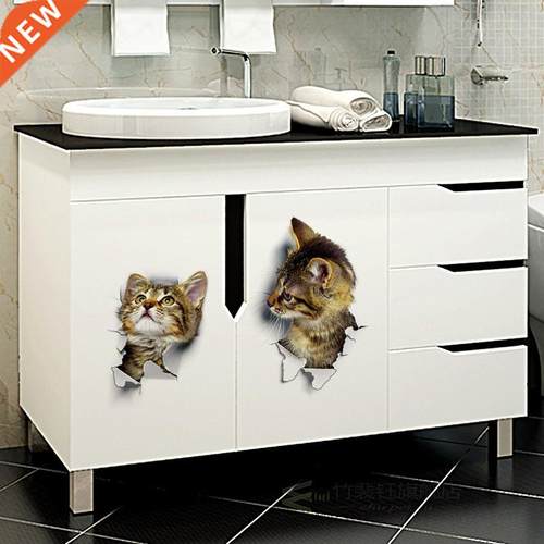 3D Wall ers Waterproof DIY Art Deco er Vivid Cute Cartoon Pa