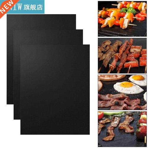 Non-stick Reusable BBQ Grill Mat Pad Outdoor Cooking Grillin