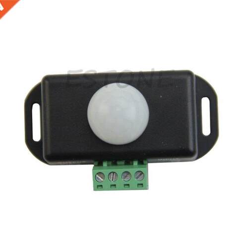 DC 12V/24V Body Infrared PIR Motion Sensor Switch For LED Li