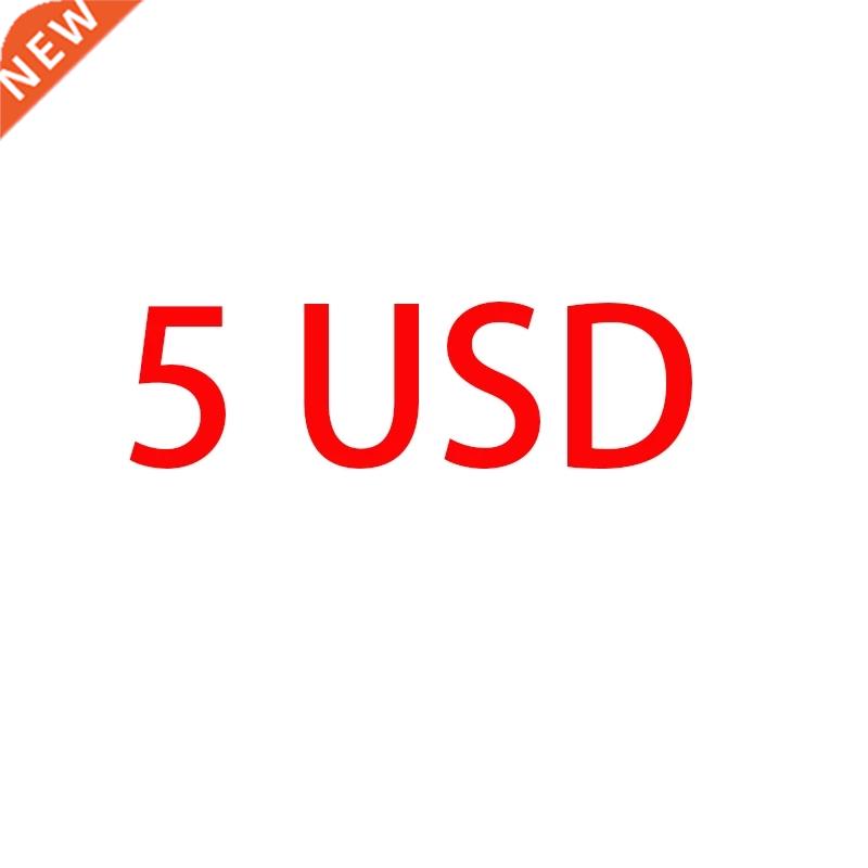 5 USD This link is dedicated to make up the difference