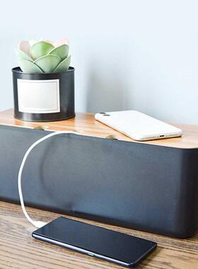 Cable Storage Box Charger Socket Organizer Multi-functional