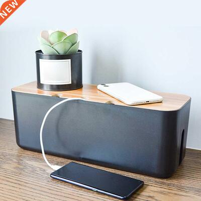 Cable Storage Box Charger Socket Organizer Multi-functional