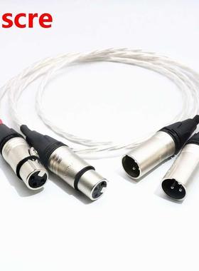 Preffair High Purity 6N OCC Copper Silver PlatedWire ,balan