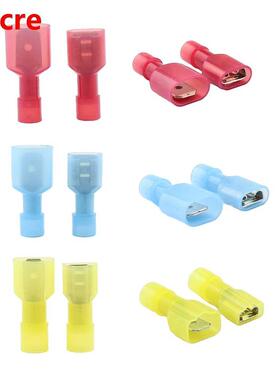 100pcs / 50set Quick Splice Spade Crimp Insulated Nylon El