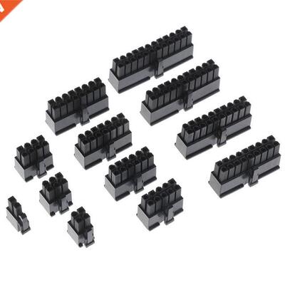 10pcs/lot Black Automotive Wiring Harness Connector Male 2 -