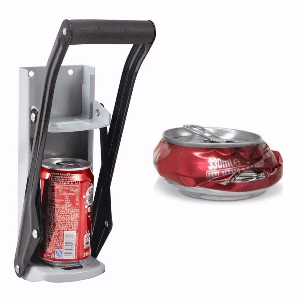 16OZ 500ML LARGE BEER TIN CAN CRUSHER WALL MOUNTED RECYCLING