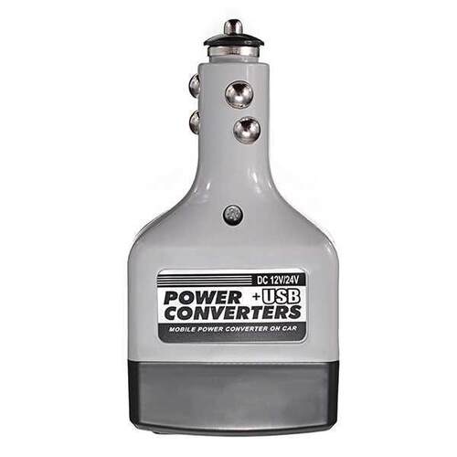 Car Charger Power Inverter Converter Charging Fast USB Outle