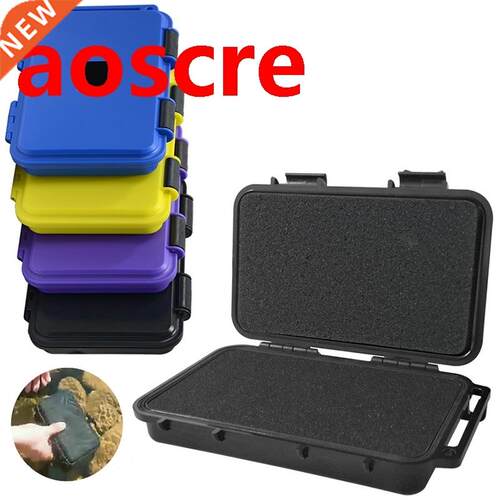 Outdoor Shockproof Waterproof Box Airtight Case Plastic Prot