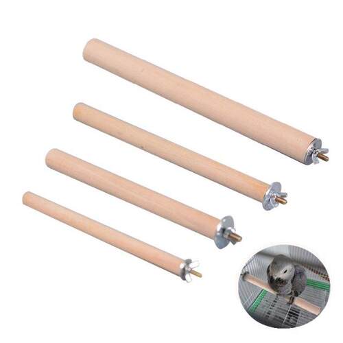1PC  Sizes Wooden Parrot Stand Stick Rack Perch for Birds P