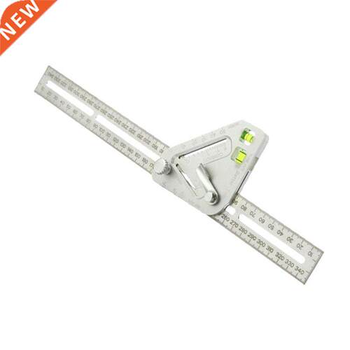 Multifunctional Triangle Angle Ruler Level Protractor Alumin