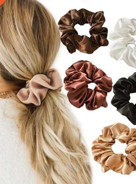 Fashon Sold Color Har Scrunches Korean Elastc Har Band