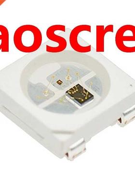 100PCS WS2812B RGB LED Chip 5050SMD White PCB WS2812 Individ