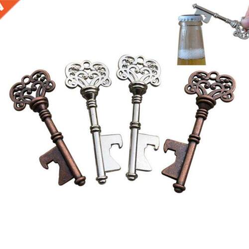 New 1PC Retro Metal Portable Key Beer Bottle Opener Ring Bar
