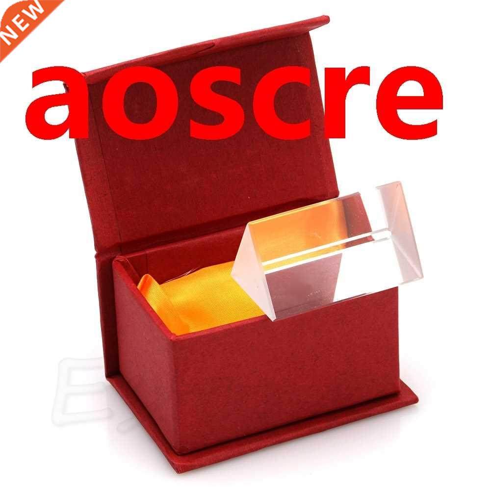 5cm Triangular Prism Teaching Optical Glass Triple Physics L