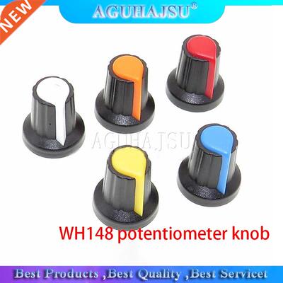 1000PCS WH148 potentiometer knob cap Yellow Orange Blue Whit