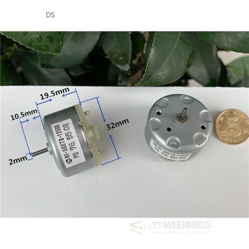 Original MABUCHI RF-500TB-12560 DC 4V-14V 12V 5500RPM 32mm R